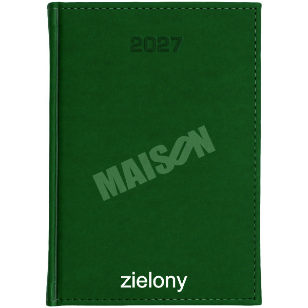 Kalendarz Velour dzienny A4 2027 z grawerem